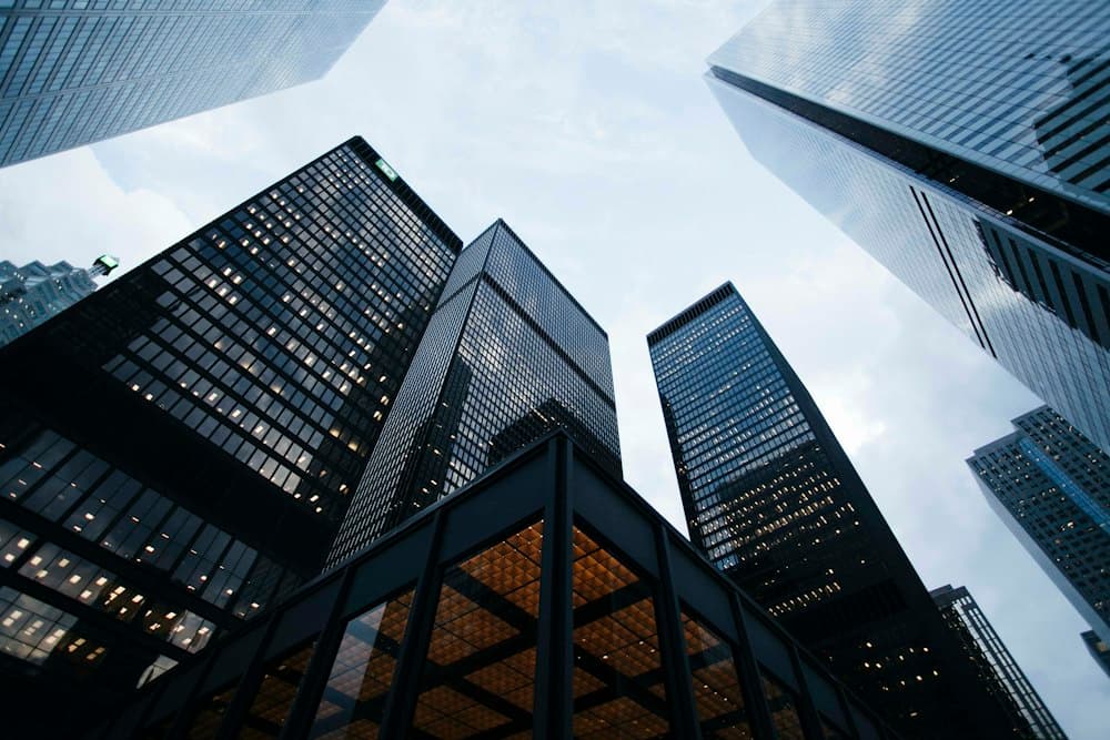 Contemporary corporate architecture and workspace